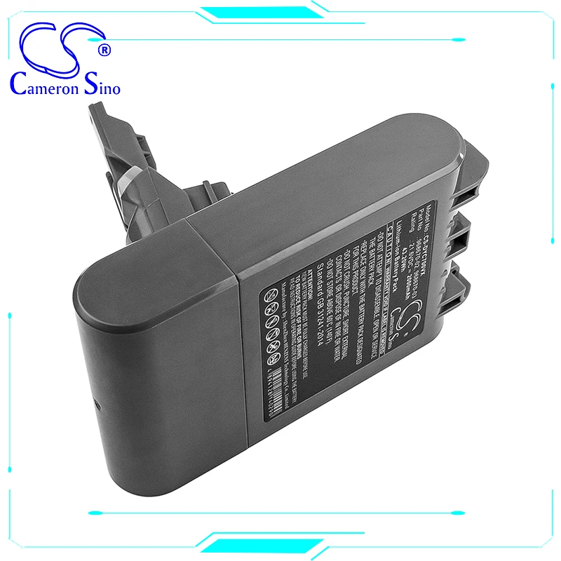 

Cameron Sino 2000mAh Li-ion Battery For Dyson SV11, V7, V7 Motorhead Pro Part No. 968670-02 968670-03 43.2Wh