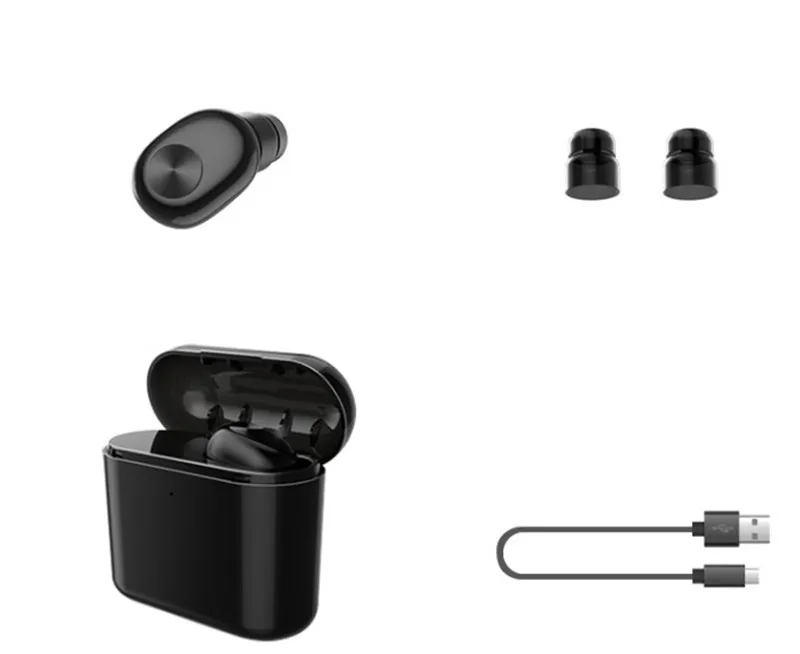 Bluetooth 4,2 Спортивные Беспроводные наушники HiFi гарнитура Mini True