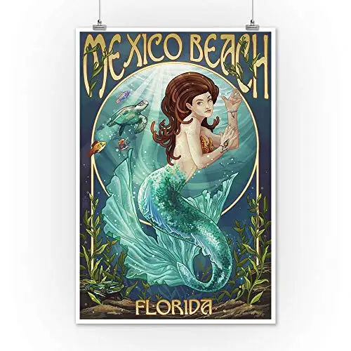 

Mexico Beach Metal Tin Sign Retor Wall Decor Tin Sign 8x12 Inch