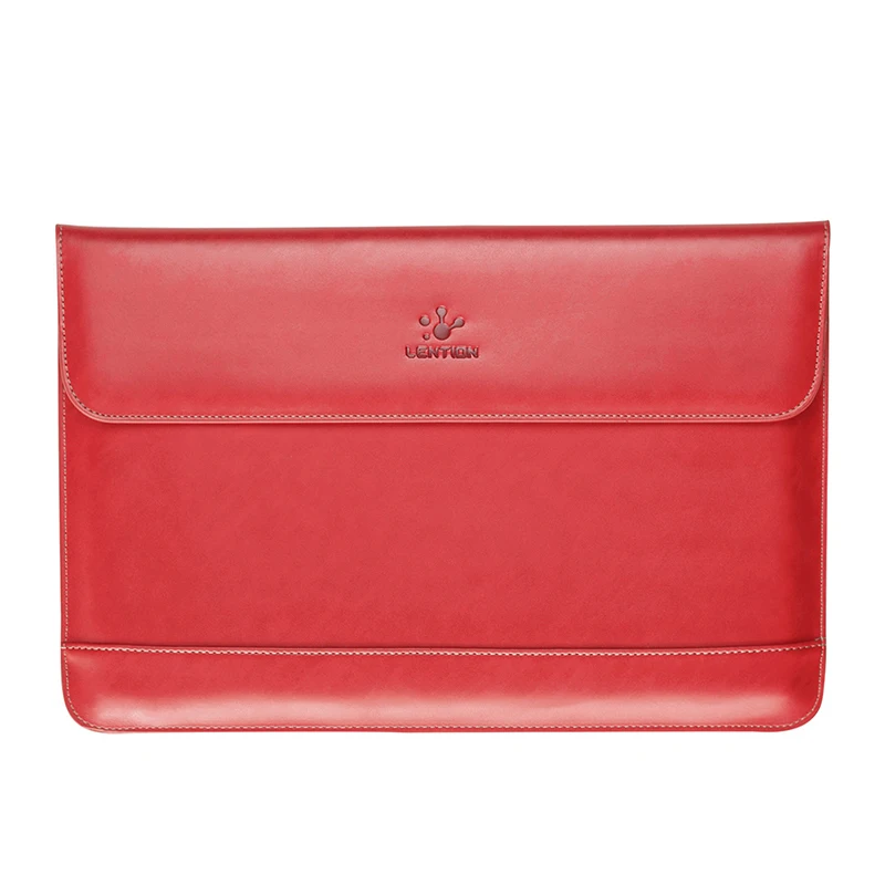 Кожаный чехол для ноутбука Macbook Air 13,3 Pro 15 retina 11 12 13 14 15,6 дюймов Сумка для нового Mac Air, iPad Pro 12,9, ноутбука - Цвет: Red