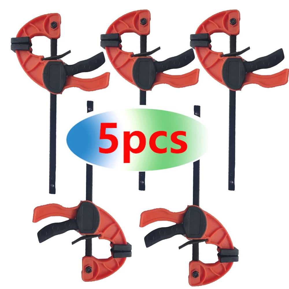 Новый дизайн 4 дюйма Быстрый Ratchet F зажим для тяжелых условий работы по дереву