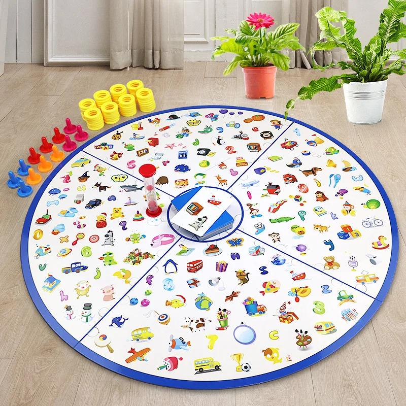 

Treasure Hunt Game Fun Detectives Looking Graphic Board Game Plastic Puzzle Brain Training Education Game Learning Gifts