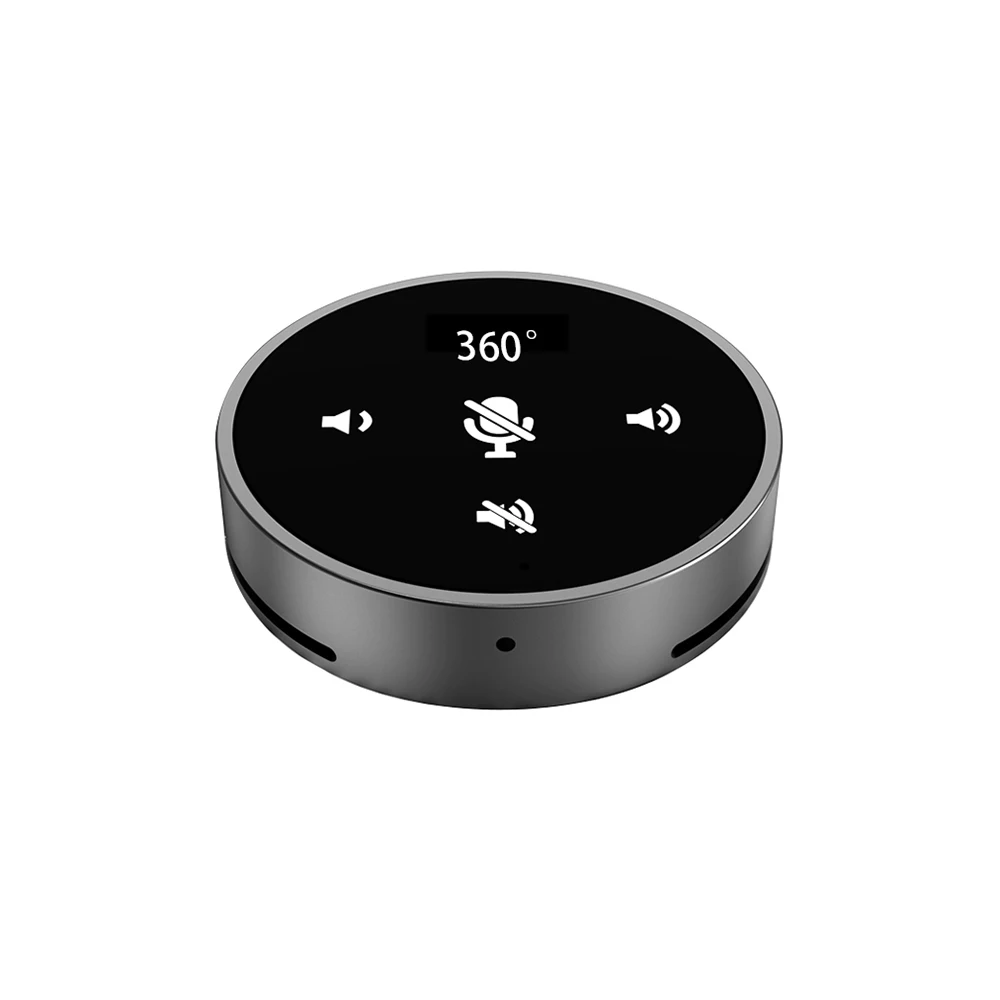 

New 360° Omnidirectional Condenser Microphone Bluetooth Usb Computer Video Conference1-3m Pickup Distance Record The Content