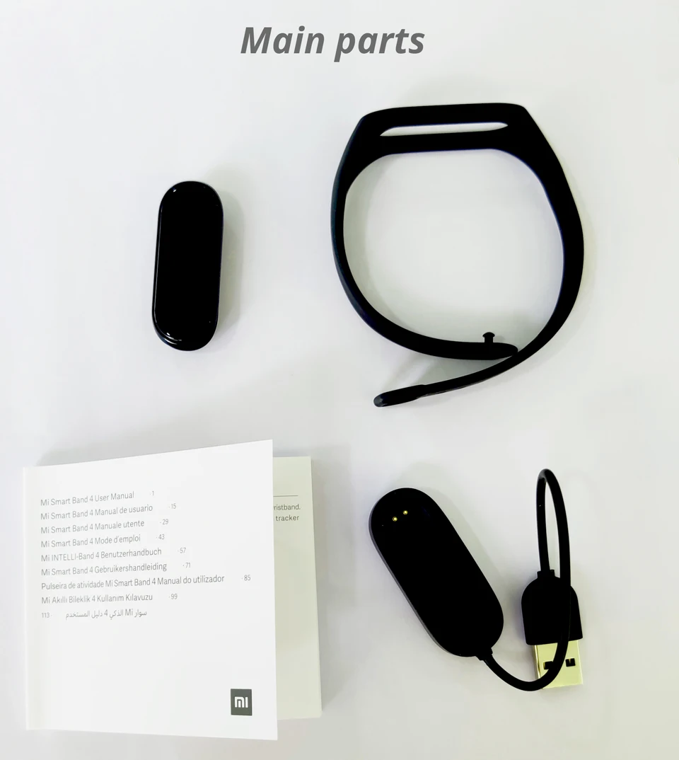 Глобальная версия Xiaomi Mi группа 4 Смарт Браслет miband 4 Фитнес отслеживание сердечного ритма браслет 3 цвета активно-матричные осид, Сенсорный экран 135 мАч
