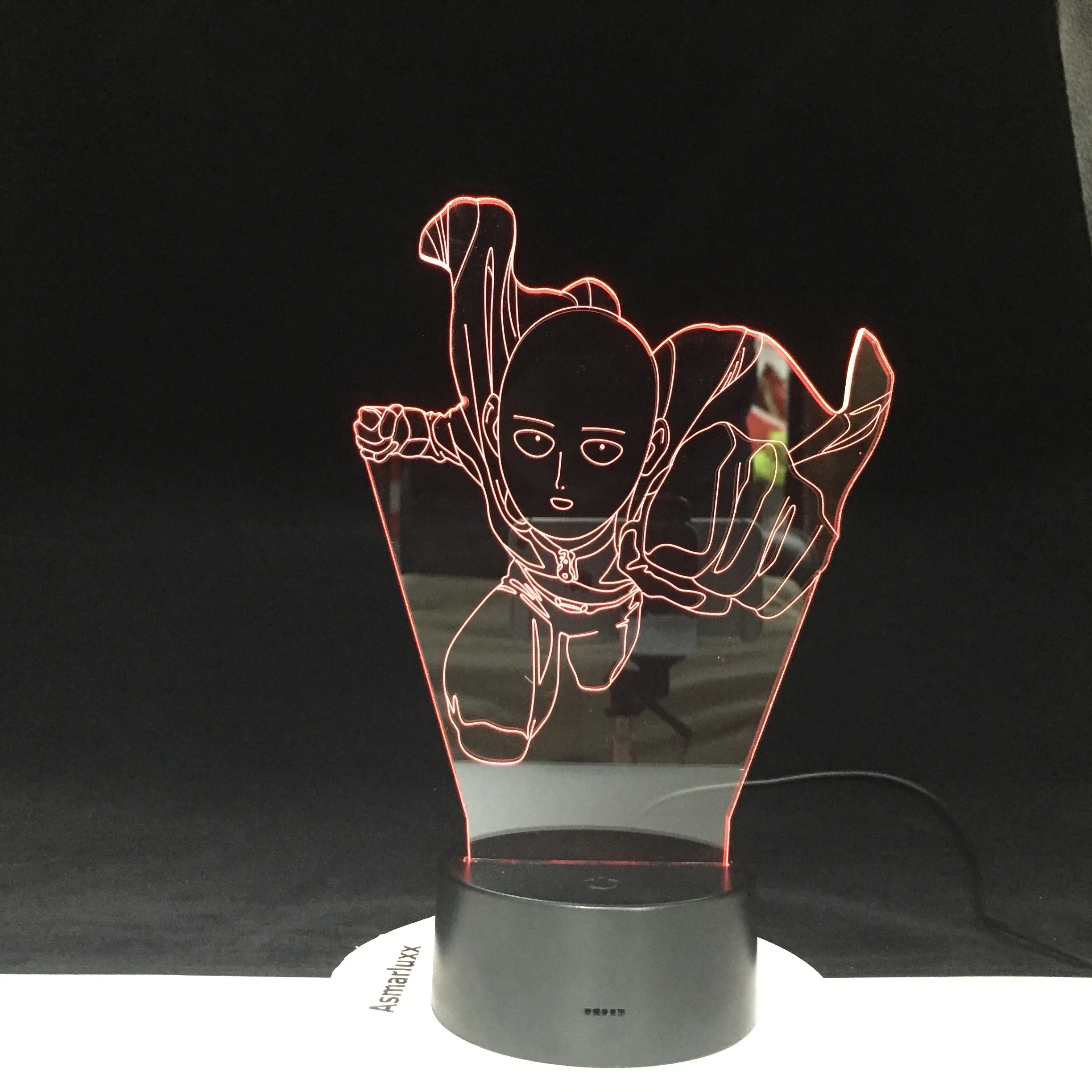 Украшение для мужчины с одним мешочком мультяшный RGB сенсорный датчик Детская