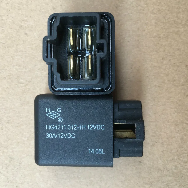 2 шт./лот [в наличии] новое оригинальное автомобильное реле HG4211 012 1 х 12VDC