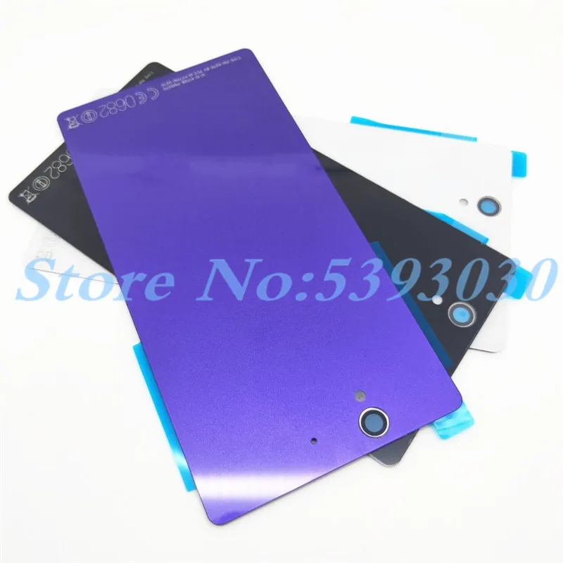Для sony xperia Z L36H L36 C6603 C6602 Чехол со стеклянной батареей L36I запасная задняя крышка
