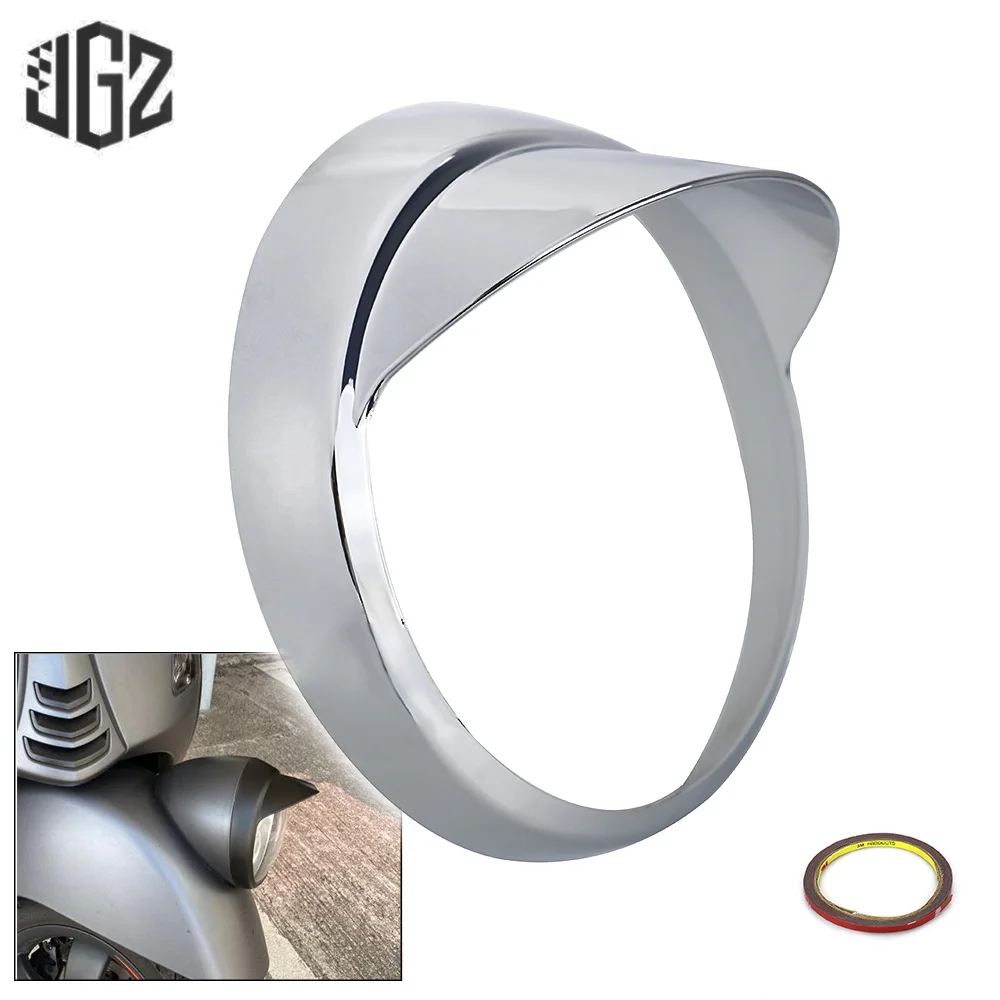 

Motorcycle ABS Headlight Cover Carbon Sunshade Sunshield Protector Accessories For VESPA GTV 300 LXV VXL 150 2013 - 2020 2021
