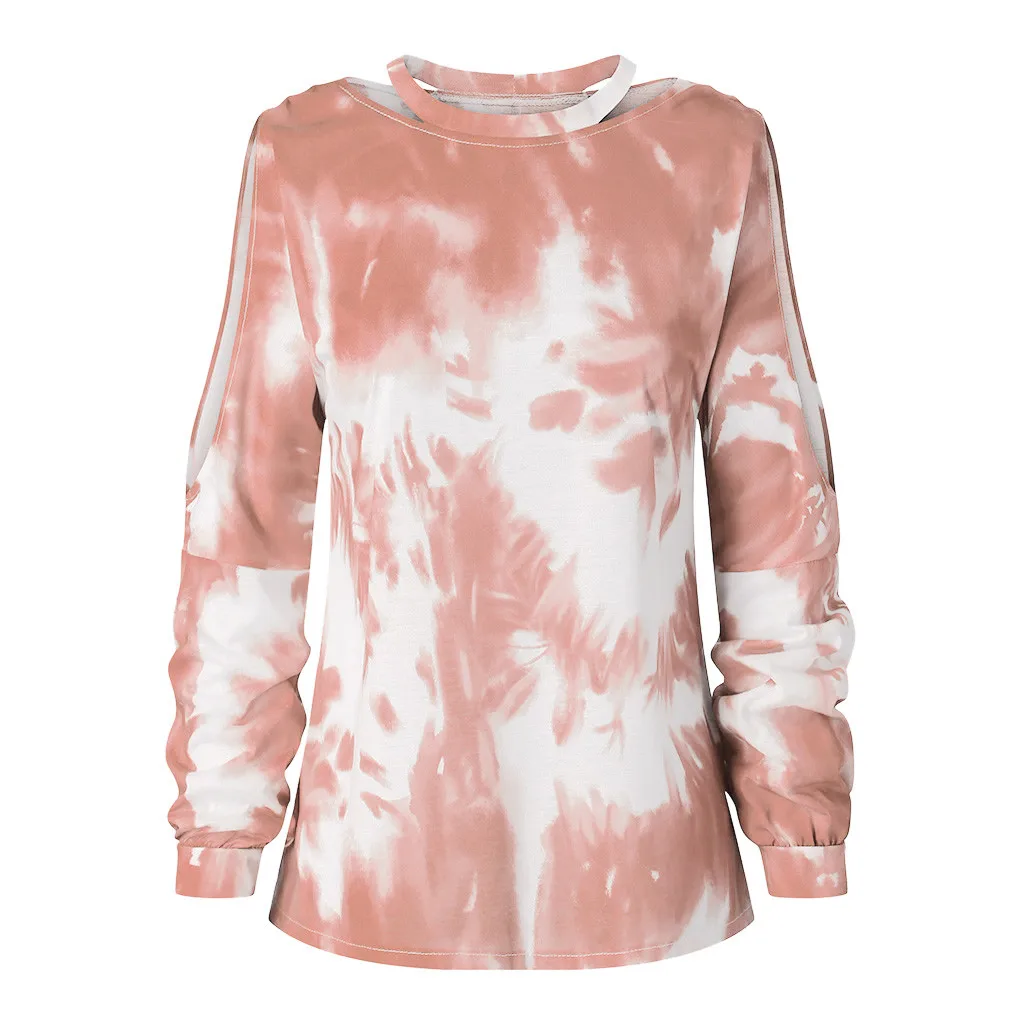 Худи с принтом Tie Dye свитшот женский красочный психоделический спортивный костюм