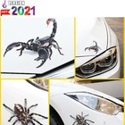 Автомобильная 3D наклейка из ПВХ, ящерица, Скорпион, паук, графика, наклейка s, паук, Geocko, наклейка на кузов и окна автомобиля, наклейка, Стайлинг автомобиля