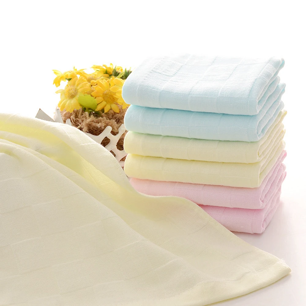 26x26 см мягкое хлопковое детское банное полотенце мочалка салфетка для кормления