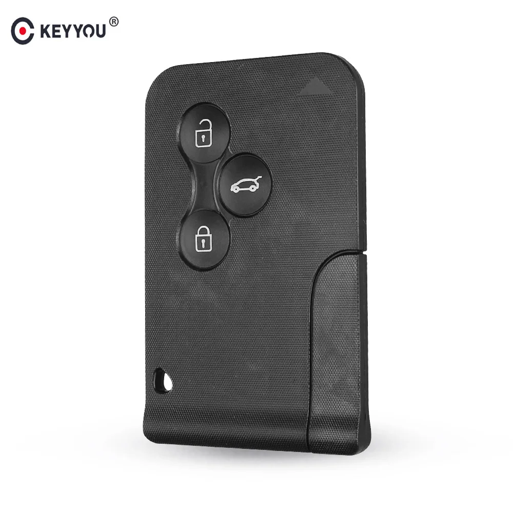 KEYYOU 5X 3 кнопки 433 мгц ID46 PCF7947 чип аварийная вставка лезвие умный удаленный ключ для