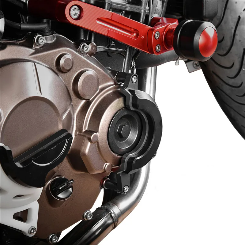 Правый двигатель защита от импульса и синхронизации крушения слайдера для HONDA CB650