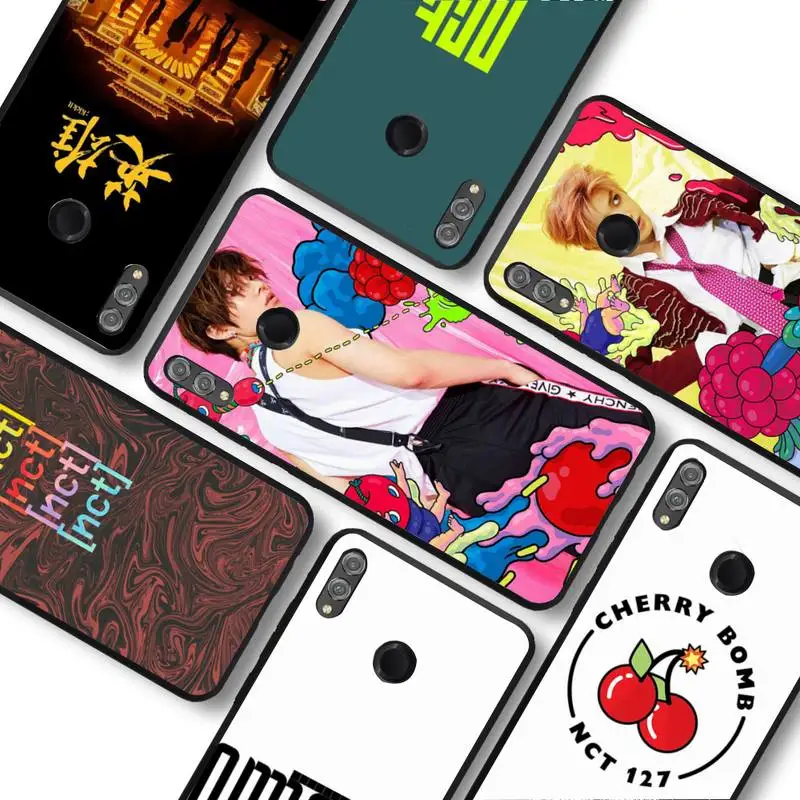 

kpop NCT 127 Neo Zone logo Phone Case For Huawei honor10Lite 10i 20 8x 10 Funda for Honor9lite 9xpro Back Coque