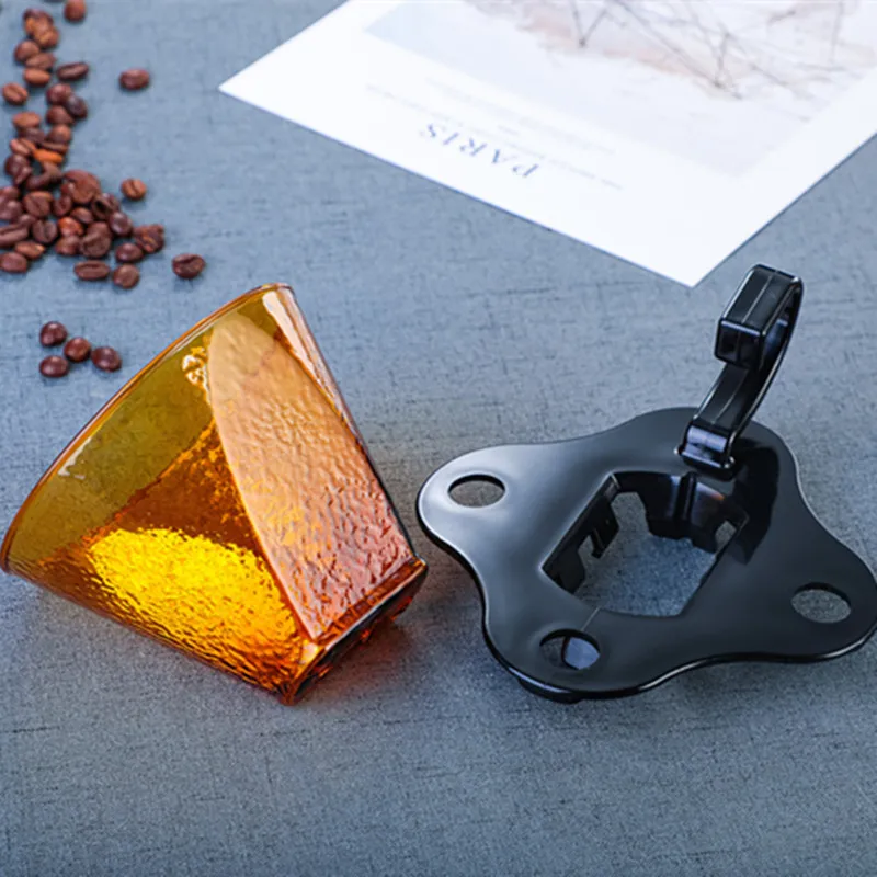 Многоразовый стеклянный фильтр для кофе термостойкий капельный практичный