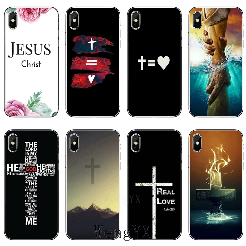Чехол для телефона с изображением Библии Иисуса Христа христианский крест Huawei