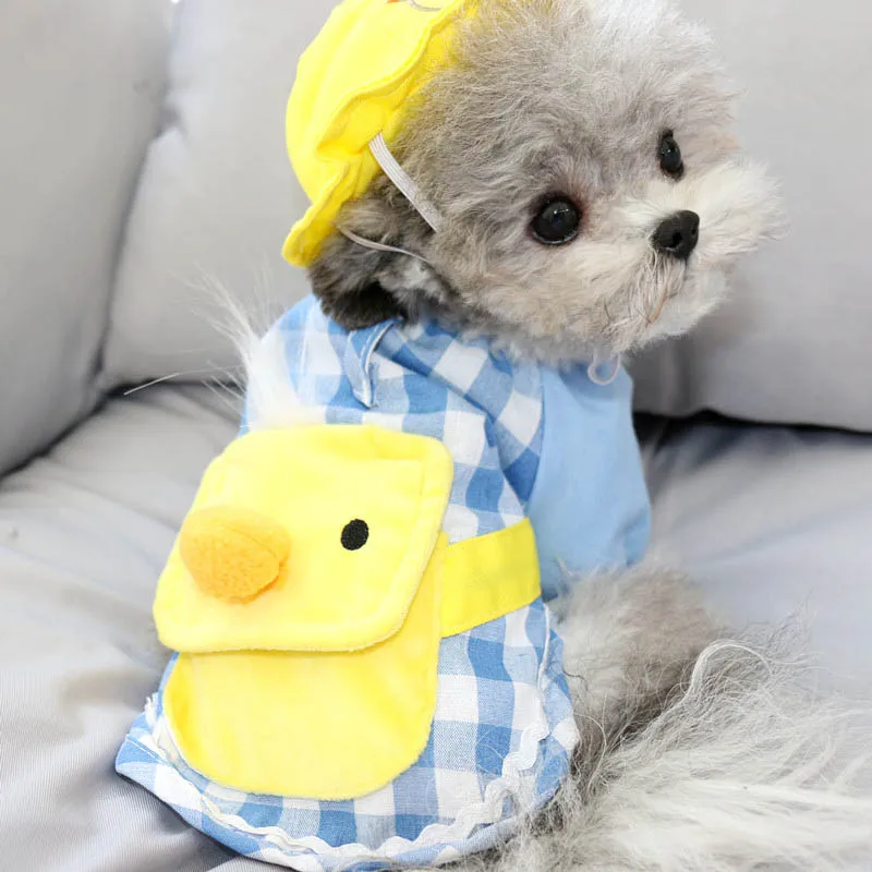 Клетчатая Одежда для собак рубашка французского бульдога одежда маленьких и