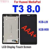 aaa lcd 8 for huawei mediapad t3 8 0 kob l09 kob w09 lcd display touch screen digitizer assembly for huawei t3 8 0 lcd screen