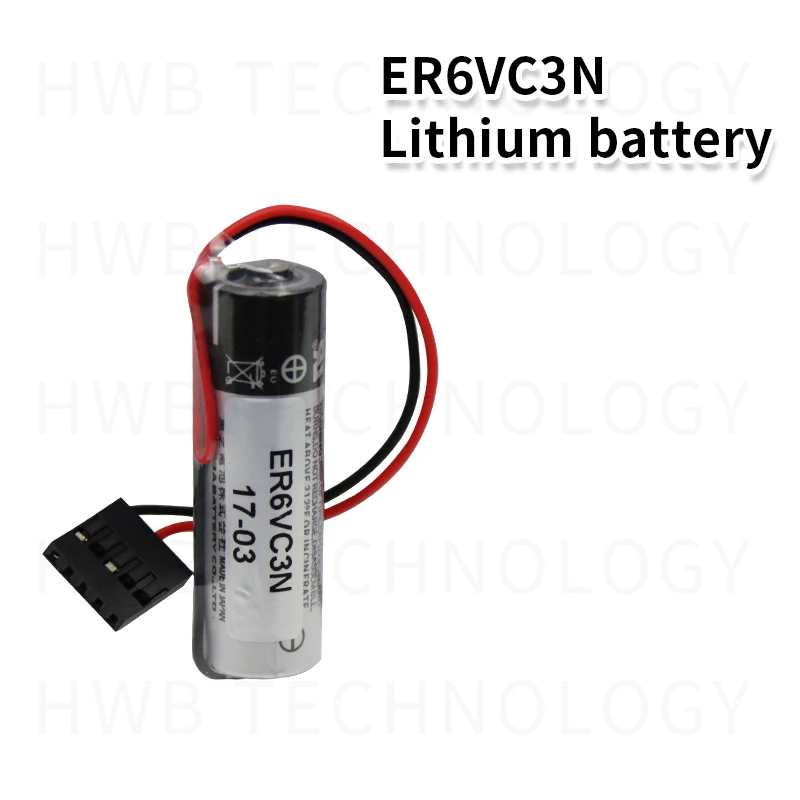 10 шт. Новинка ER6VC3N ER6V/3 6 V AA 3 2Ah + JAE5PIN PLC батарея CNC литиевая Yaskawa специальная |