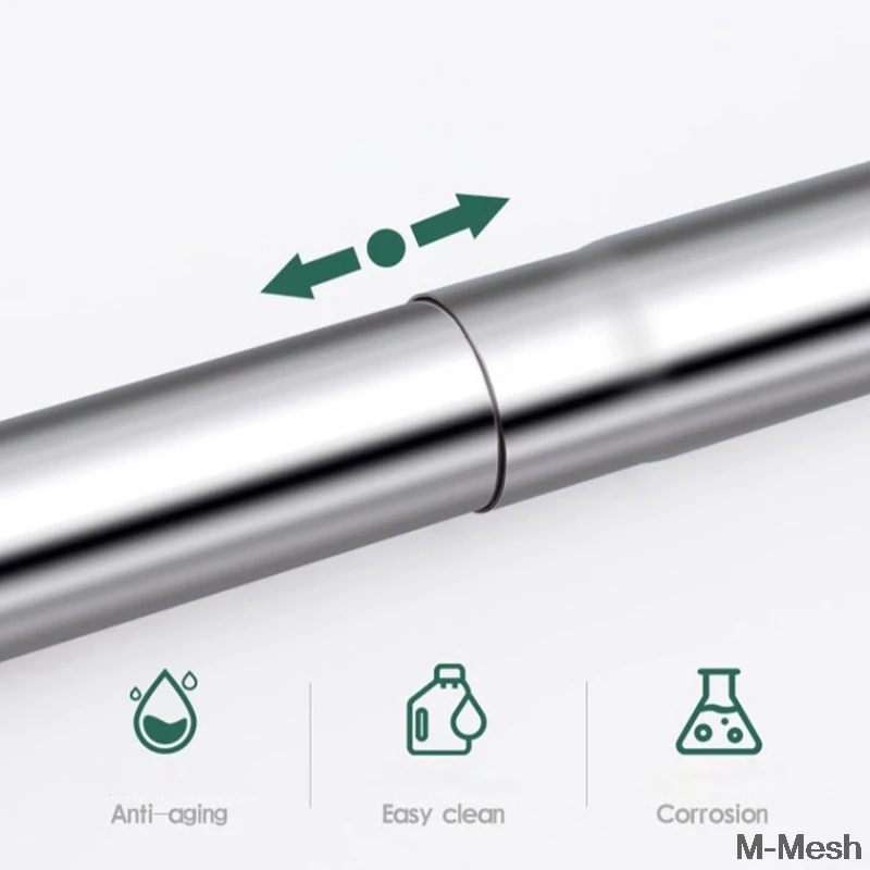 Выдвижная телескопическая Вешалка для занавесок вешалка гардероба шкафа одежды