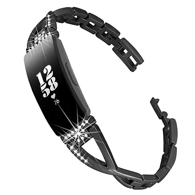 Женский ремешок для Fitbit Inspire HR Band сменный Браслет из нержавеющей стали для Fitbit Inspire часы аксессуары