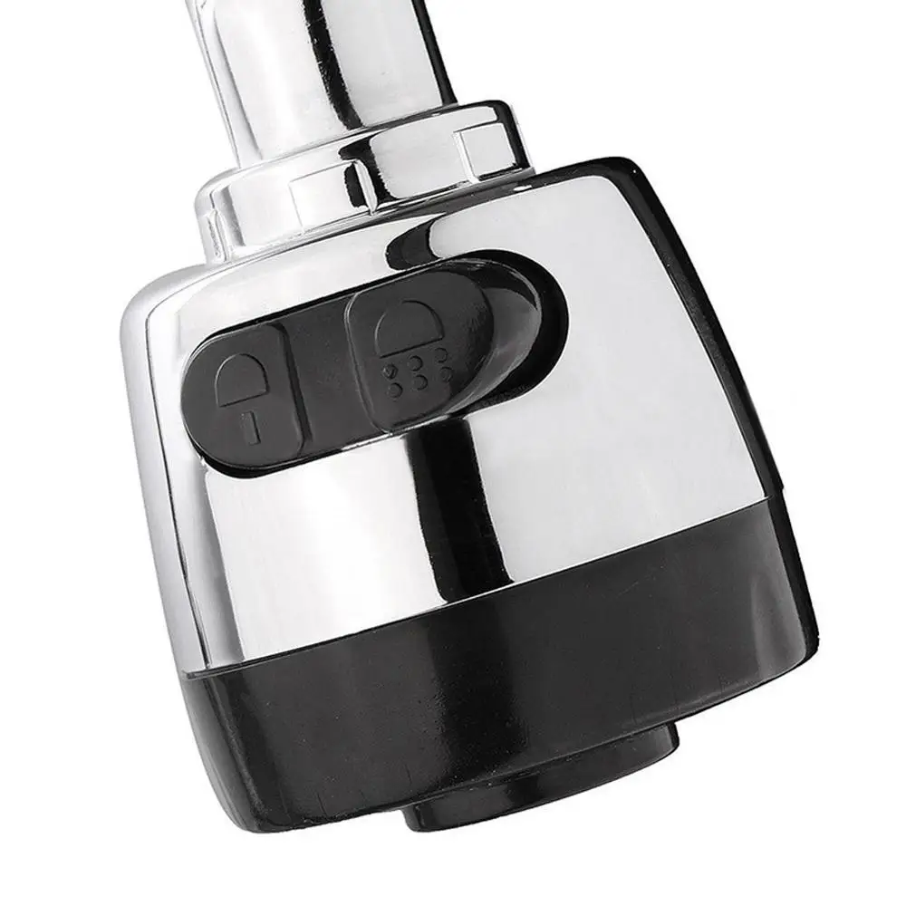 

Universal Kitchen Sink Faucet with Pull Down Sprayer Filter Diffuser Water Saving Nozzle Connector Single Handle