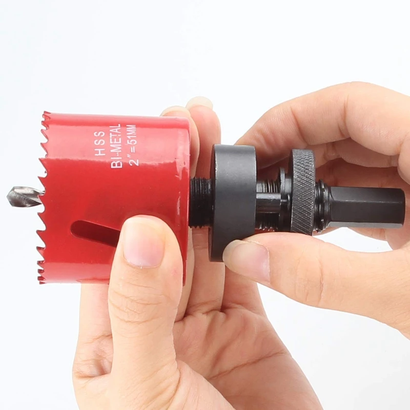 Лучший 7/16 дюймовый шестигранный хвостовик отверстие пилы Арбор подходит для 1 1/4