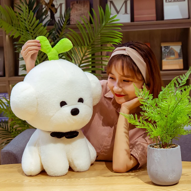 

Bichon Frise Puppy Stuffed Teddy Dog Plush Toy Cute Simulation Pets Fluffy Baby Dolls Birthday Gifts for Children Dropshipping
