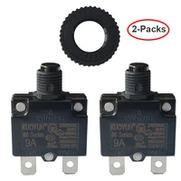 2 sets kuoyuh 88 series 9a plastic nut resettable thermal motor protection circuit breaker