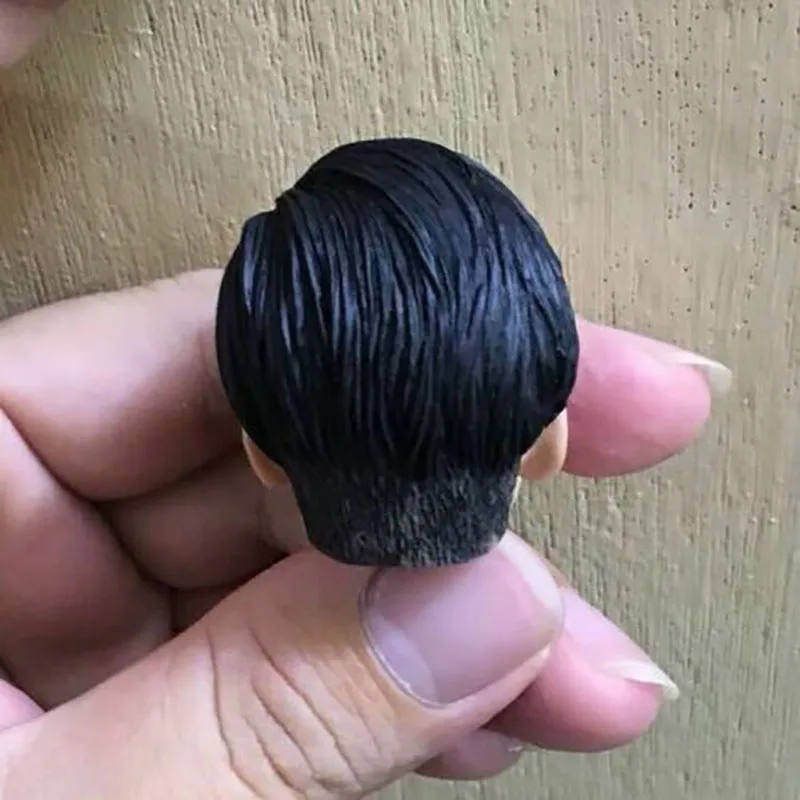 

1/6 HK Star Roy Cheung Head Sculpt PVC Male Soldier Head Carving Fit 12'' Action Figure Body In Stock