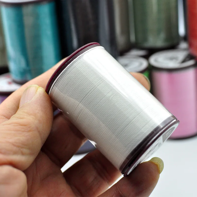 Высококачественная круглая швейная вощеная нить для кожаных браслетов плетение