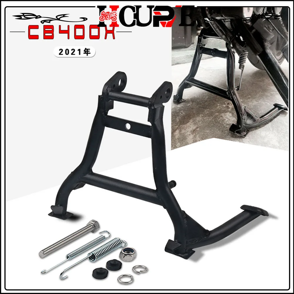 

2021 For HONDA CB400X CB 400X CB400 X Motorcycle Large Bracket Pillar Center Central Parking Stand Firm Holder Support