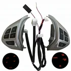 Кнопки для автомобильного стайлинга для Mitsubishi ASX, многофункциональные кнопки для управления рулевым колесом с кабелями