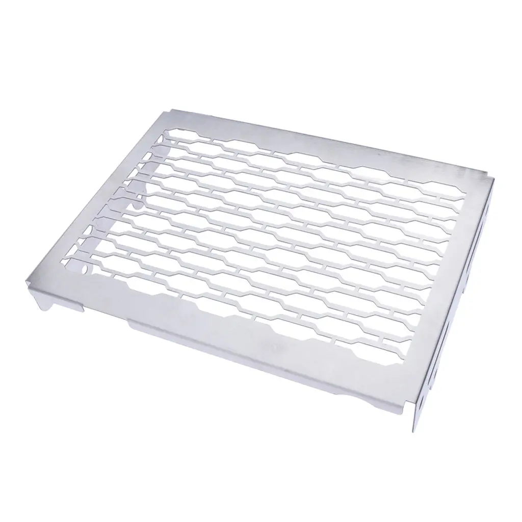 

Сетчатый защитный чехол для решетки радиатора мотоцикла, подходит для Honda Rebel 300/500 2017 2018-Серебристый