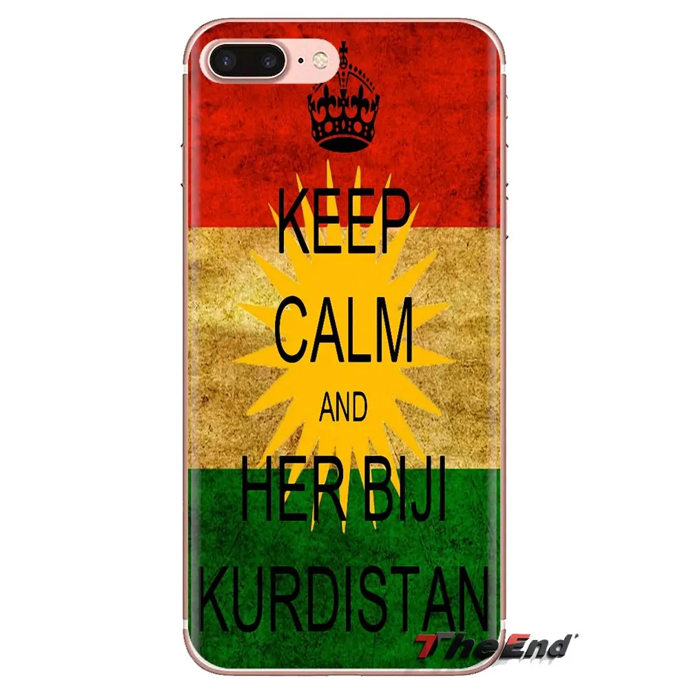 С надписью keep calm and ее biji Курдистана для htc один U11 U12 X9 M7 M8 A9 M9 M10 E9 Plus Desire 630 530 626 628 816