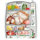 Алмазная 5D Вышивка сделай сам в холодильнике, картина из страз, мультяшная мозаика для вышивки крестиком, квадратные стразы, домашний декор