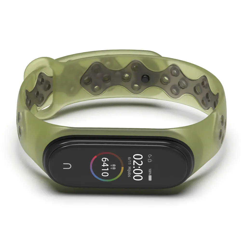 Ремешок для браслета Xiaomi Mi Band 4 силиконовый браслет 3 аксессуары спортивный
