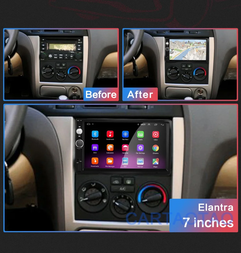 2G+ 32G 2DIN Android автомобильный DVD мультимедийный плеер для Volkswagen Nissan hyundai Kia 7 ''универсальный автомобильный радиоприемник gps навигация WiFi