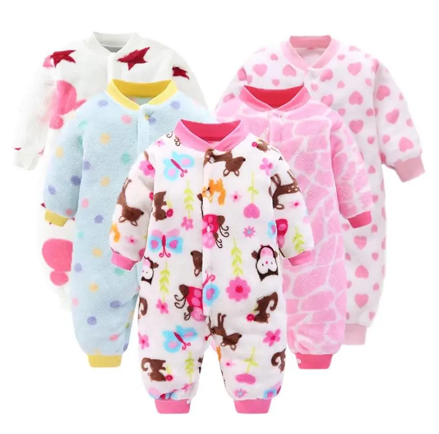 

Комбинезон фланелевый для новорожденных, на возраст 0-18 месяцев