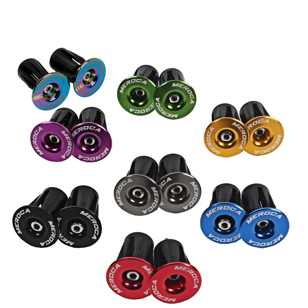 2 шт. алюминиевые Заглушки для руля велосипеда | Спорт и развлечения