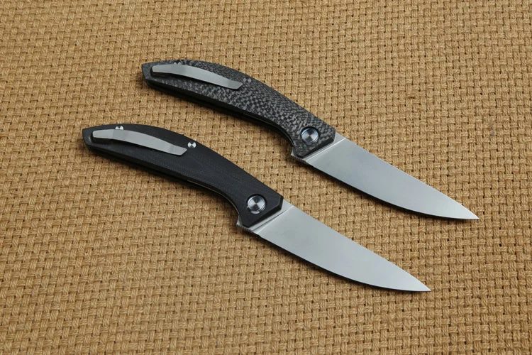 Складной нож Green thorn SIGMA Flipper M390 лезвие с шарикоподшипником из углеродного волокна