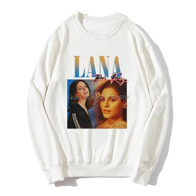 Винтажная толстовка с капюшоном Лана Дель-Рей унисекс забавные женские и мужские