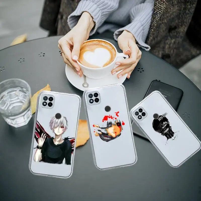 

Tokyo Ghoul Trendy Anime Kaneki Ken Phone Case Transparent for Xiaomi redmi note 8 9 10 11 t lite pro ultra mix 4 K40