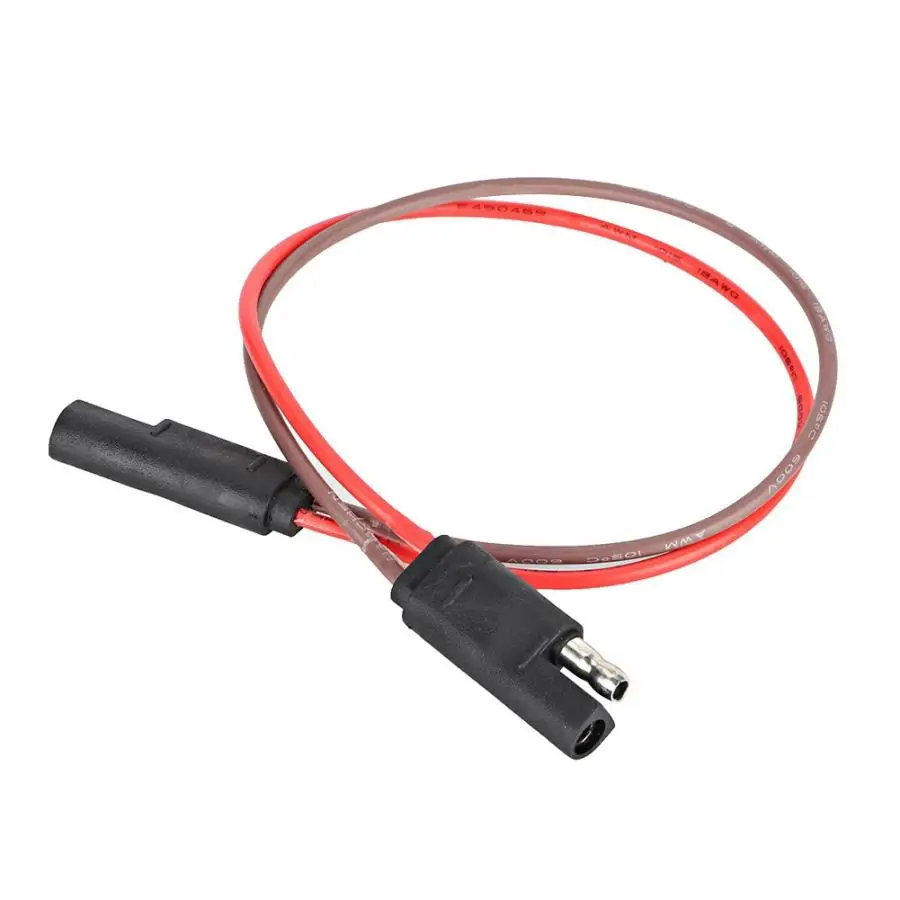 6-24 В 2 контактный разъём с пружинным удлинительным кабелем 18x2AWG адаптер для