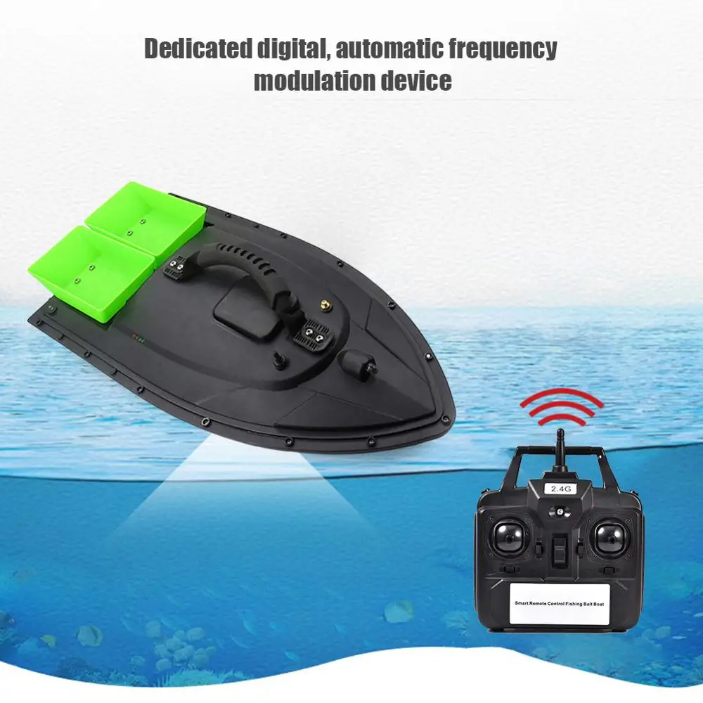 Высококачественная радиоуправляемая рыболовная лодка Flytec 500 метров