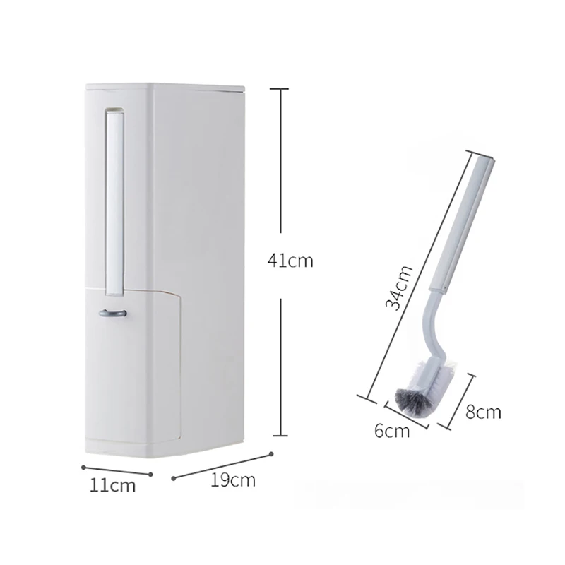 Креативная многофункциональная щетка для чистки мусорное ведро хранения