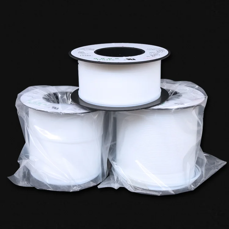 

PTFE Tube ID 3mm x 4mm OD F46 Insulated Capillary Heat Protect Transmit Hose Rigid Pipe Temperature Corrosion Resistance 600V