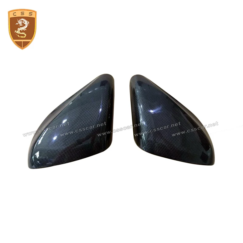 2 шт. зеркальные наклейки из углеродного волокна для автомобилей 2017- Ferrari 812 |