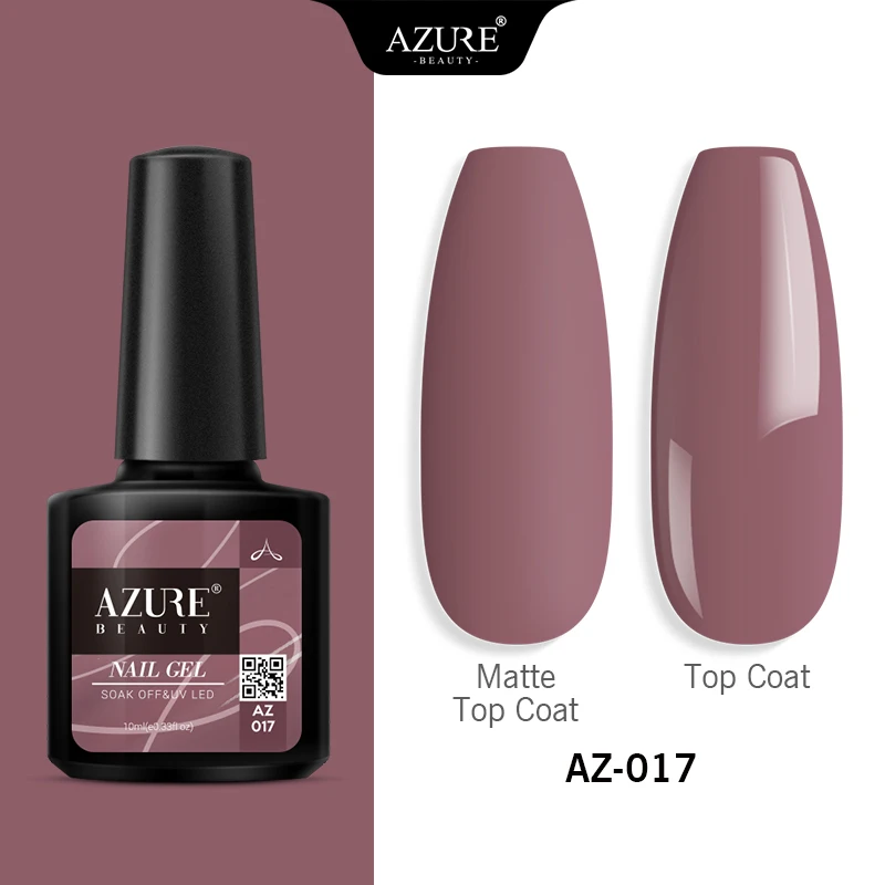 Azure beauty новейший Гель-лак для ногтей 10 мл замачивающийся Блестящий светодиодный Гель-лак для Ногтей Стойкий Гибридный лак Полупостоянный гель - Цвет: 17