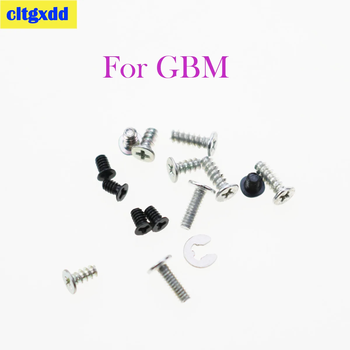 

cltgxdd 10sets Full Set Screw Sets Replacement for Nintendo GameBoy MICRO GBM Screw For GBM